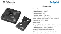Cargador de Batería Recargable Laiphi 5.0 V Li-ion Set de Estación de Carga Magnética Mejorado - details 9