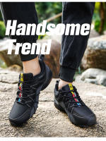 Nuevos zapatos de senderismo para hombre, zapatos de viaje de senderismo transpirables de malla, zapatos de campo traviesa para exteriores, zapatos deportivos de ciclismo de montaña - details 7