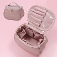 Bolsa de maquillaje, organizador de cosméticos con múltiples compartimentos para mujeres y niñas, artículos esenciales - details 3