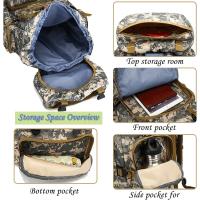 Mochila impermeable 80L para hombre, granola capacidad para senderismo, acampada, viaje, deportes al aire libre, equipo de Camping - details 2