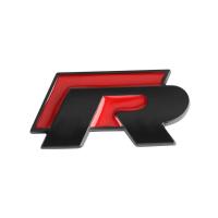 1 Uds. Parachoques delantero y trasero del maletero del coche, pegatinas decorativas con emblema R-e para VW R e Golf 6 7 Touran Touareg Polo - details 2