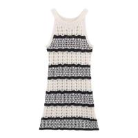 OUWU- Vestidos Tendencia 2025 Casual Tejido Vintage Haruku Resort Verano Mini Playa Corsé Nuevo Boho Vestido de Mujer - details 1