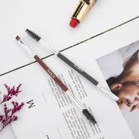 Cepillo De Cejas Angulado Profesional Para Maquillaje Herramientas De Mezcla De Pestañas Y Cejas Cepillo De Síntesis De Cepillo De Madera Tamaño Completo - details 4