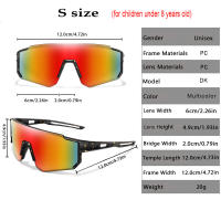 Gafas de béisbol de moda para jóvenes de 3 a 15 años con montura grande hueco espejo pierna anti-UV adecuadas para deportes al aire libre, correr, fiestas de vacaciones, usadas por niños y niñas, tallas S/M2 disponibles - details 1