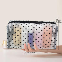 Bolsa De Cosméticos Grande En Forma Octogonal Con Cierre De Cremallera Para Almacenamiento De Maquillaje Y Toallitas De Playa Organizador De Baño - details 0