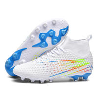 Botas de fútbol profesionales para hombre, zapatos de fútbol de Punta larga, zapatos de fútbol de tobillo alto para exteriores, zapatos de entrenamiento para niños - details 25
