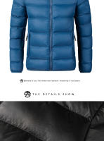 Chaqueta Parka de Invierno para Hombres Cálida, Gruesa, A Prueba de Viento, Moda Casual Elegante - details 10