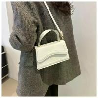 Bolso Cruzado de Cuero PU de Alta Calidad Color Sólido, Bolso Compacto para Mujeres, Bolso Messenger Pequeño - details 15
