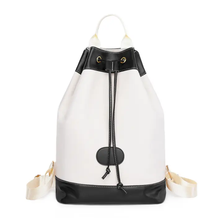 Mochipa de Cubo Vintage para Mujer, Morral pequeño de viaje informal, resistente a Agua, ligero - 1