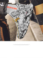 Zapatillas para correr para hombre, zapatillas ligeras para exteriores, transpirables, para caminar, trotar, zapatos con grafiti, zapatos deportivos cómodos, zapatillas para hombre - details 8