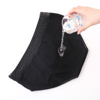 Bragas de encaje de algodón para mujer, bragas de período menstrual de flujo moderado, talla grande, 2 unidades por lote - details 3