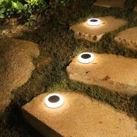 Luz LED Solar de tierra para exteriores, iluminación de jardín, Patio, pasarela, impermeable, paquete de 4, 14 - details 2