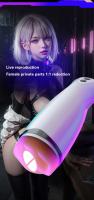 Leten aplicación remota succión automática masturbador masculino taza Real Vagina vibración mamada masturbación calentado sexo hines juguetes para hombre - details 6