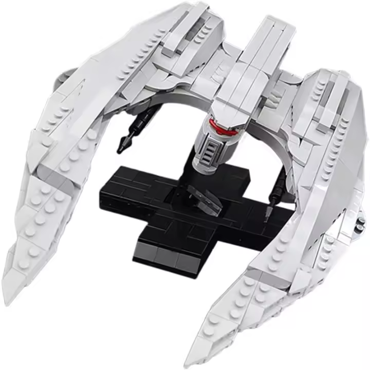 Juego de bloques de construcción de Space Wars, modelo genial de juguetes de modelado clásico creativo, adecuado para colección, nerf Raider MK II - 1