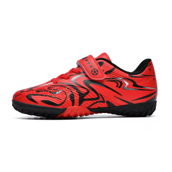 Zapatos de fútbol para césped para niños, zapatos de fútbol atléticos al aire libre, zapatillas de entrenamiento ligeras - 1