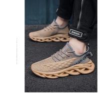 Zapatillas de correr transpirables de marca para hombre, zapatillas deportivas antideslizantes resistentes al desgaste para gimnasio, zapatillas de tenis absorbentes de golpes, zapatillas de deporte con cuchilla a la moda - details 10