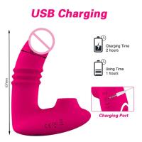 Leten-consolador vibrador de 10 velocidades con ventosa para mujer, vibrador de succión de Vagina, estimulador de clítoris de succión Oral, juguete sexual erótico para adultos - details 2