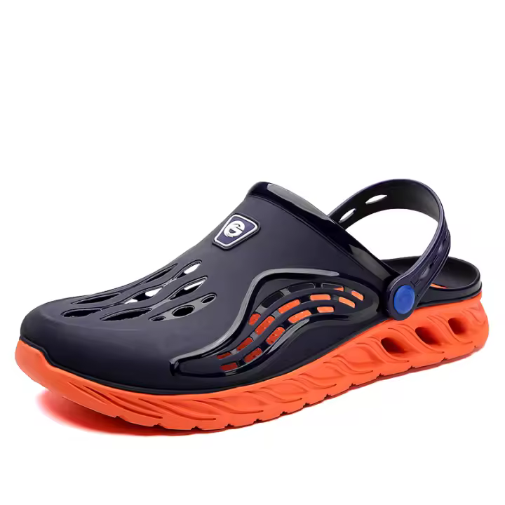 Sandalias de Piscina para Hombres Zapatos de Playa Cómodos para Exteriores Zuecos de Jardín - 1