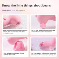 Leten Vibrador Inalámbrico Potente Forma de Boca Oral para Estimulación de Clítoris y Labios - details 6