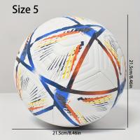 Balón de fútbol de tamaño estándar 5, de cuero PU con bomba inflable para entrenar - details 2