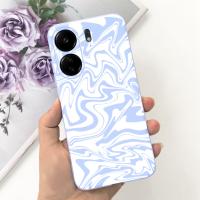 Funda trasera para Xiaomi Poco C65, cubierta suave de silicona líquida mate con estampado de dibujos animados de flores, protección a prueba de golpes - details 44