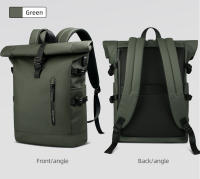 Heroic Knight Men's Backpack Outdoors Travel Rollup Women's Bag Expandable 15.6“ Laptop Pack Large Capacity Waterproof Backpacks - details 14