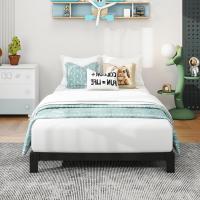 Cama de Metal Moderna Marco de 140 x 200 cm Montaje Fácil Ideal para Adultos, Niños, Adolescentes - details 11