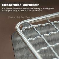 Estufa de picnic para acampar, mochila portátil plegable con parrilla para barbacoa, estufa de leña para exteriores - details 10