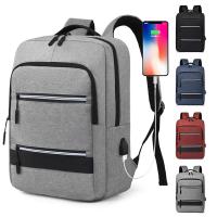 Mochila para ordenador portátil de 15,6 pulgadas para hombre y mujer, morral escolar con carga USB para estudiantes y adolescentes - details 0