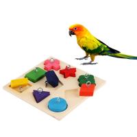 Juguetes Educativos para Mascotas de Madera Colorida Interactiva para Papagayos y Pájaros en General Útiles de Entrenamiento para Mascotas Domésticas Fabricado en China - details 1
