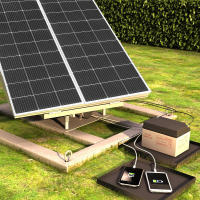 XINPUGUANG 18.15V 120 W panel solar cargador de batería de vidrio rígido de energía solar de 120 Watt para el hogar jardín balcón ventana barco marino RV - details 8