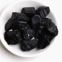 Artesanías de turmalina negra Natural, piedra de aromaterapia negra, Piedra en bruto, muestras de enseñanza - details 6