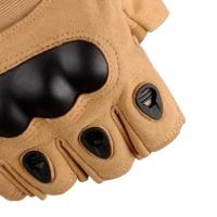 Guantes de medio dedo para hombre, guante táctico para exteriores, deportes, Airsoft, motocicleta, ciclismo - details 8