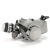 Motor de minimoto de aluminio, Unidad completa de arranque por tracción para bicicleta de bolsillo de 2 tiempos, 47CC/49CC, Tasc - details 5