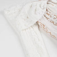 TRAFZA, vestido ajustado elegante para mujer, cuello de un hombro, encaje, manga larga, primavera, mujer, con cordones, decorar, elegante, vestidos largos con cremallera - details 5