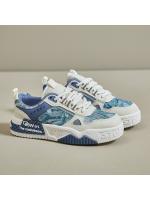 2025 primavera nuevo pequeño blanco zapatos mujer ins estudiantes corriendo deportes bordo zapatos de altura zapatos casuales. - details 4