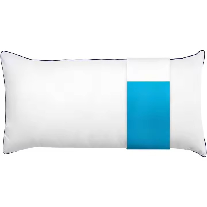 40x80 Almohada ergonómica para dormir de lado, boca arriba o boca abajo Almohada de hotel Suave y ligera Lavable a máquina - 1