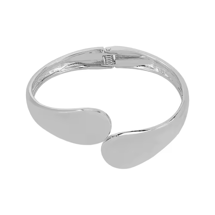Pulsera de aleación geométrica exagerada de moda, temperamento, personalidad de moda, diseño de nicho, sentido, pulsera abierta - 1