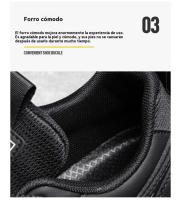 Novedad de verano, zapatillas informales transpirables de malla, zapatillas ligeras de fondo suave para estudiantes - details 7
