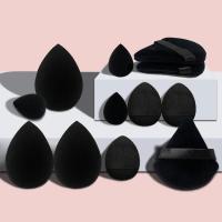 Juego de 12 esponjas de base de maquillaje esenciales para principiantes, de combustión, tamaño pequeño, mediano y grande - details 2