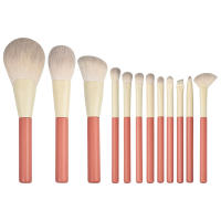 Juego de brochas de maquillaje profesional para mujer, 12 piezas, alta calidad - details 1