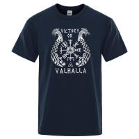 Camiseta de Hombre con Estampado Vikingo Legendario Manga Corta, Estilo Retro, Algodón, Moda Verano 2022 - details 8
