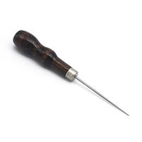 Aguja de Costura de Cuero para Tienda de Campaña con Mango de Madera Herramienta de Reparación de Agujeros Punzón de Hierro y Acero Normales para Bricolaje - details 6