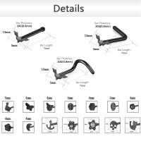 ZS-Juego de Piercings de Nariz de acero inoxidable para hombre y mujer, Piercing de calavera negra, murciélago, gato, Perno nasal, anillo en forma de L, joyería, 20G, Punk, 1 Juego - details 2