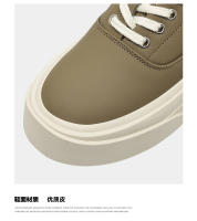 Nuevo nicho simple de suela blanda con suela gruesa aumentada, zapatos casuales de moda liviana. - details 3