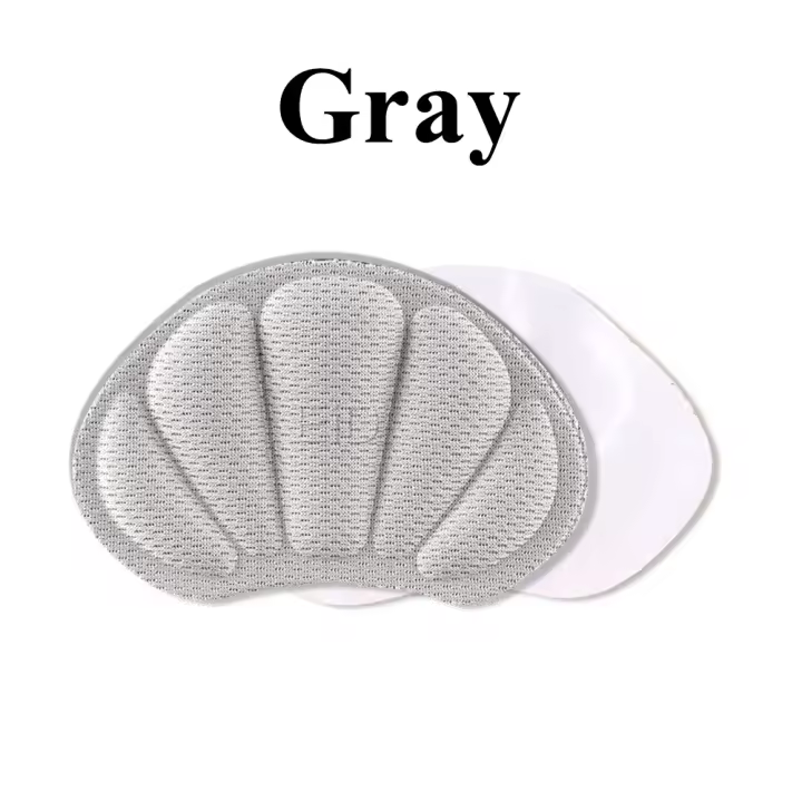 Plantillas de protección para el talón para hombre y mujer, 2 piezas, pegatinas gruesas, antidesgaste, anticaída, acolchado reducido - 1