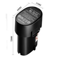 Batería de herramienta eléctrica para Makita 7,2 V 3000 mah BL7010 BL0715 DF010 DF012 DF022 7,2-4 194355-2 194356-3. - details 5