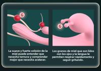 Vibrador de Doble Cabeza de Silicona Líquida Multifrecuencia Masaje Eléctrico para Masturbación Femenina Productos Sexuales para Adultos - details 6