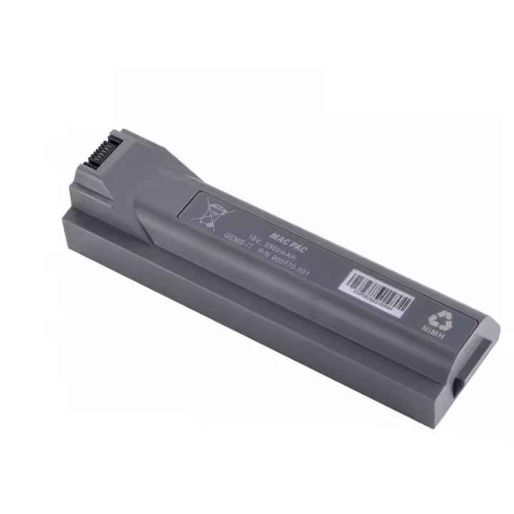 Batería ECG para GE Mac Pac,Mac Stress,mac3000, AS30200,OM0033,6905-R,MQMC5000 - 1
