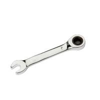 Llave combinada de trinquete corto de acero CR-V, Mini llave Reversible de flor de ciruelo de 8mm-17mm, llave manual de doble uso - details 3